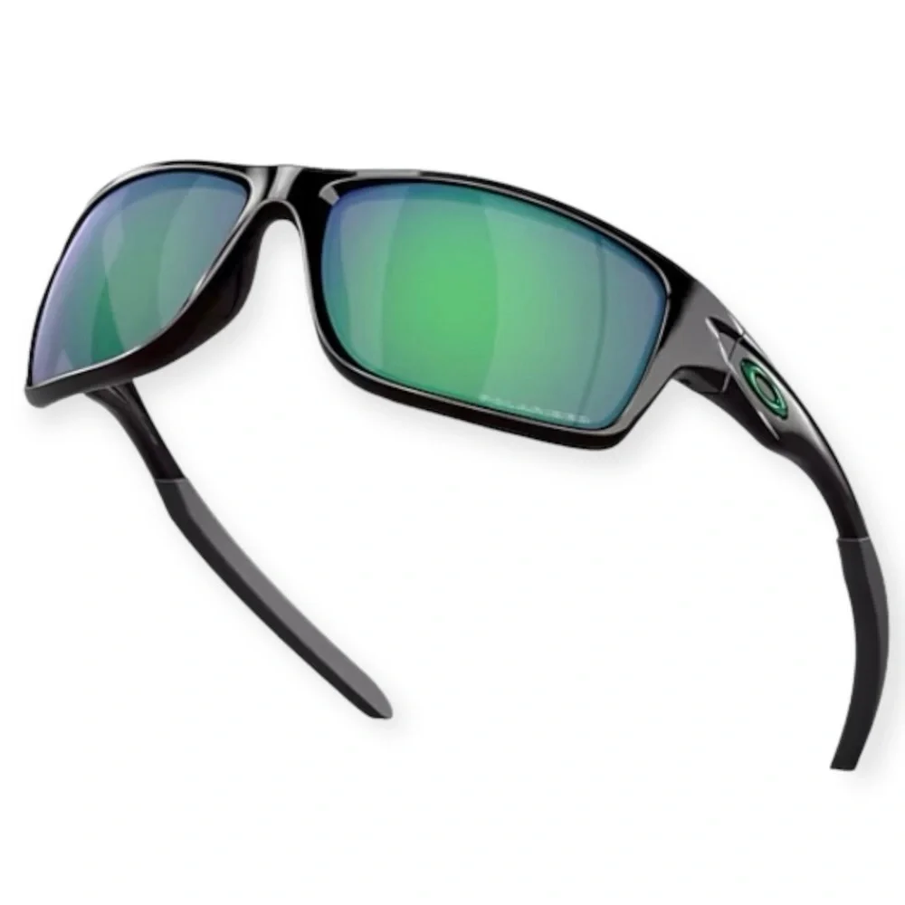 OAKLEY Canteen Sunglasses Polarized Black Ink Frame Jade Iridium Lens NWT